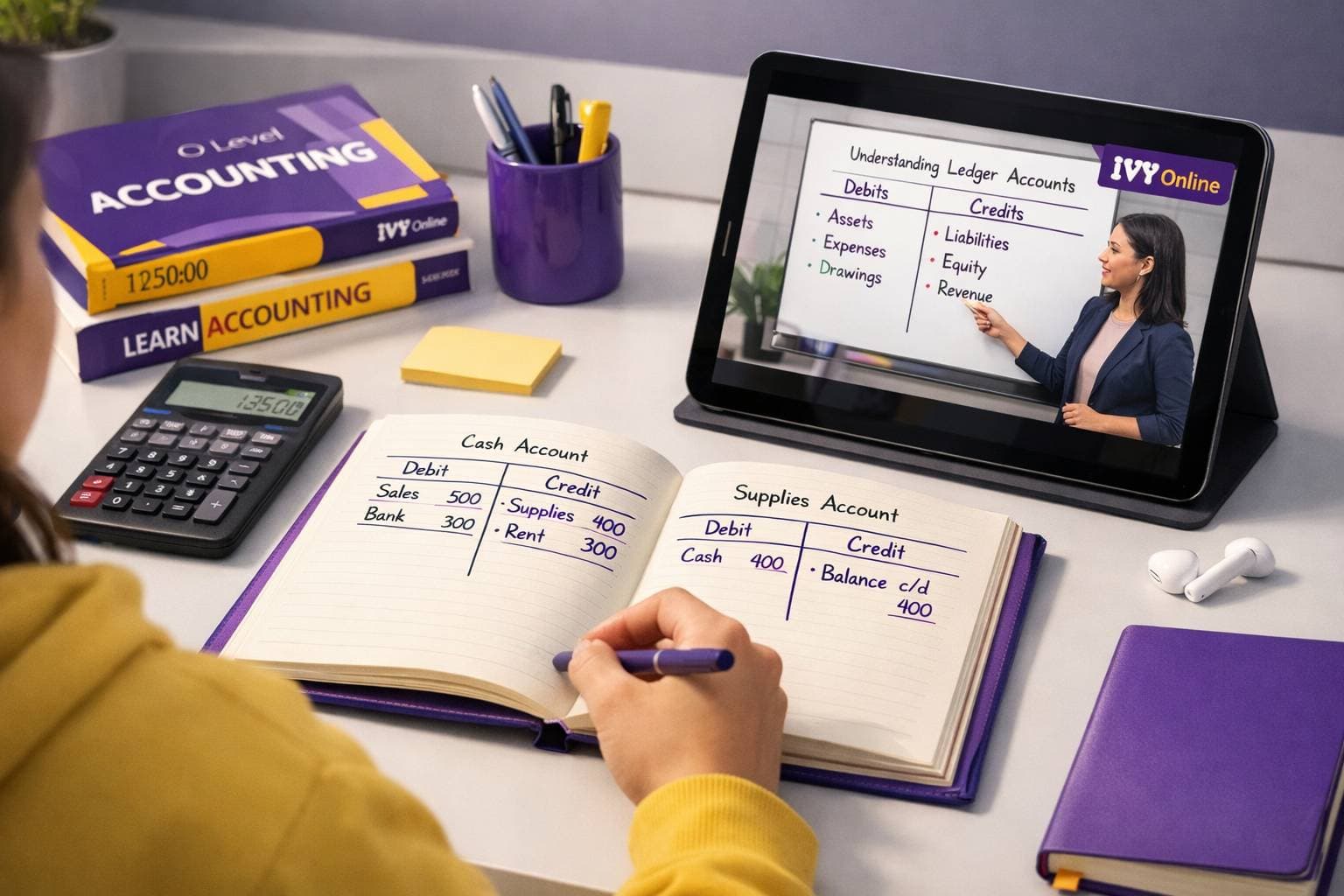 Ledger Accounts Explained – O Level Accounting (7707)